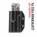 Bainha em Kydex para Leatherman Free P4 (preta)